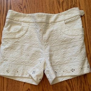 Dress shorts from Anthropologie